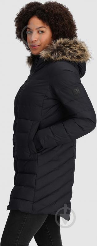 Куртка жіноча зимова Outdoor Research WOMEN'S COZE LUX DOWN PARKA 300588-0001 р.XS чорна - фото 3