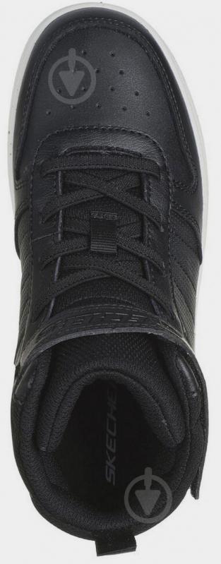 Кроссовки для мальчиков Skechers SMOOTH STREET 405633L BKW р.33,5 черные - фото 3