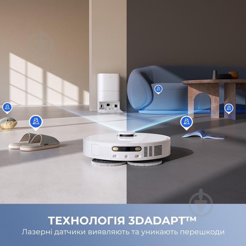 Робот-пылесос моющий MOVA E40 Ultra white - фото 11 Робот-пылесос моющий MOVA E40 Ultra white - фото 11