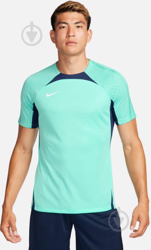 Футболка Nike M NK DF STRK TOP SS DV9237-349 р.L блакитний - фото 1