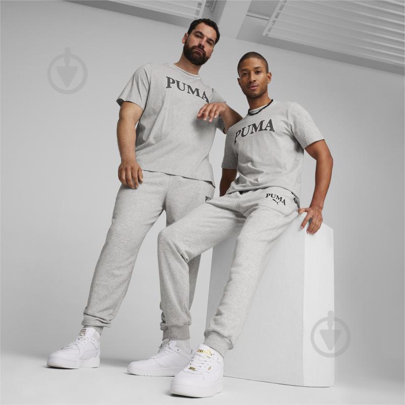 Штани Puma SQUAD SWEATPANTS TR CL 67897204 р. M сірий - фото 3