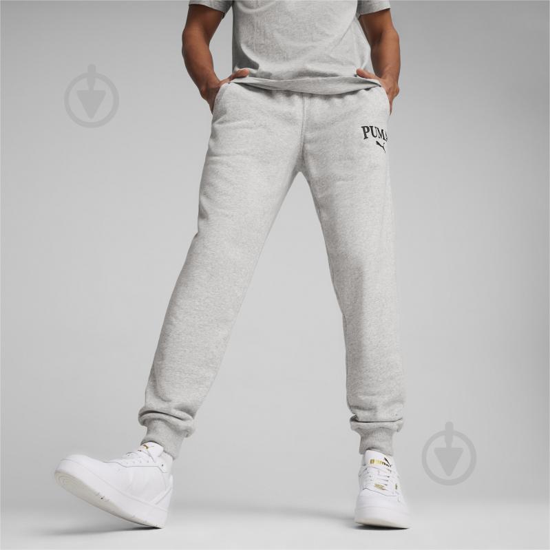 Штани Puma SQUAD SWEATPANTS TR CL 67897204 р. M сірий - фото 4