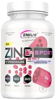 Мінерали Genius Nutrition Zinc Citrate Sport - фото 1