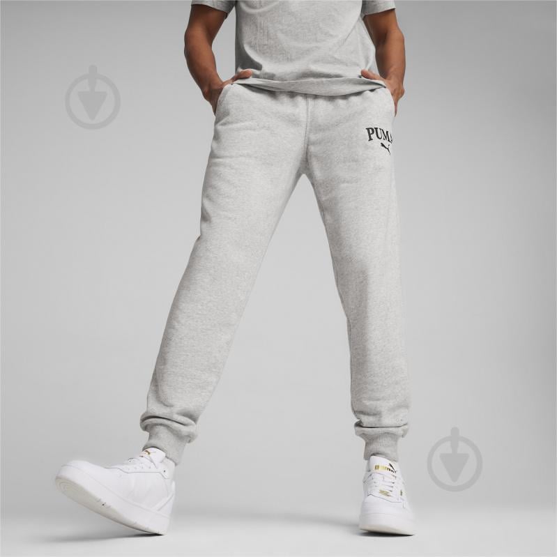 Штани Puma SQUAD SWEATPANTS TR CL 67897204 р. XL сірий - фото 4