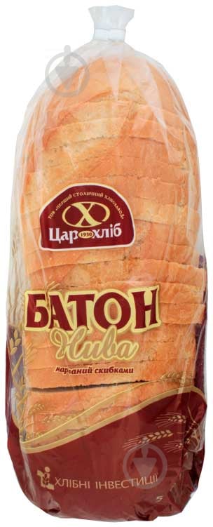 Батон Цар хліб Нива 0,5 кг нарізний 4820159020027 - фото 2