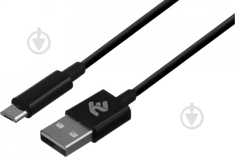Кабель 2E USB – microUSB 1 м черный (2E-CCMAB-BL) - фото 2