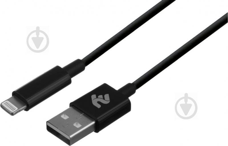 Кабель 2E Lightning – USB 1 м чорний (2E-CCLAB-BL) - фото 2