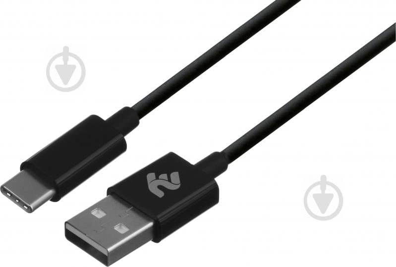 Кабель 2E USB Type-C – USB 3.0 1 м чорний (2E-CCTAB-BL) Molding Type - фото 2