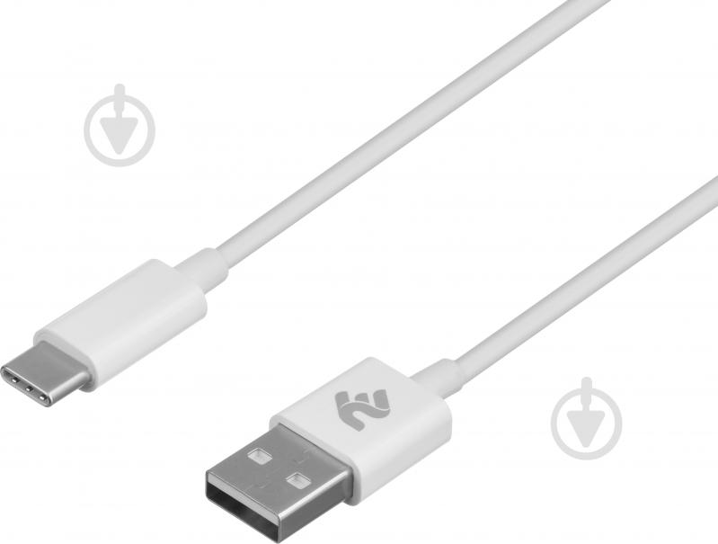 Кабель 2E USB Type-C – USB 3.0 1 м білий (2E-CCTAB-WT) Molding Type - фото 2