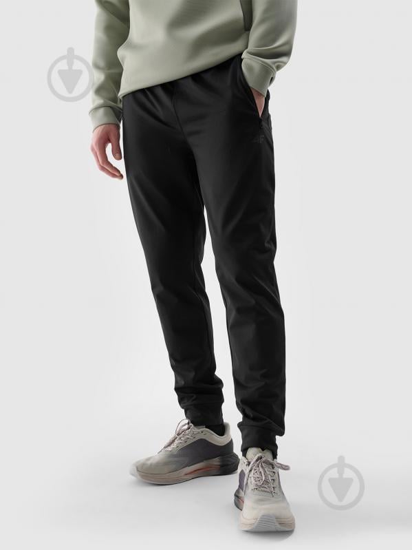 Штани 4F TROUSERS FNK M0835 4FWSS25TFTRM0835-20S р. M чорний - фото 1