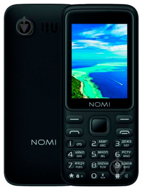 Мобильный телефон Nomi i2401 black 576179 - фото 1