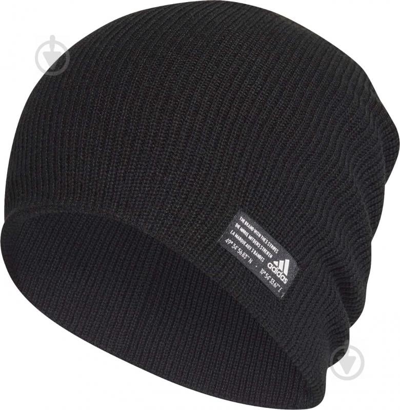 Шапка Adidas Perf Beanie GE0609 р.L чорний - фото 2