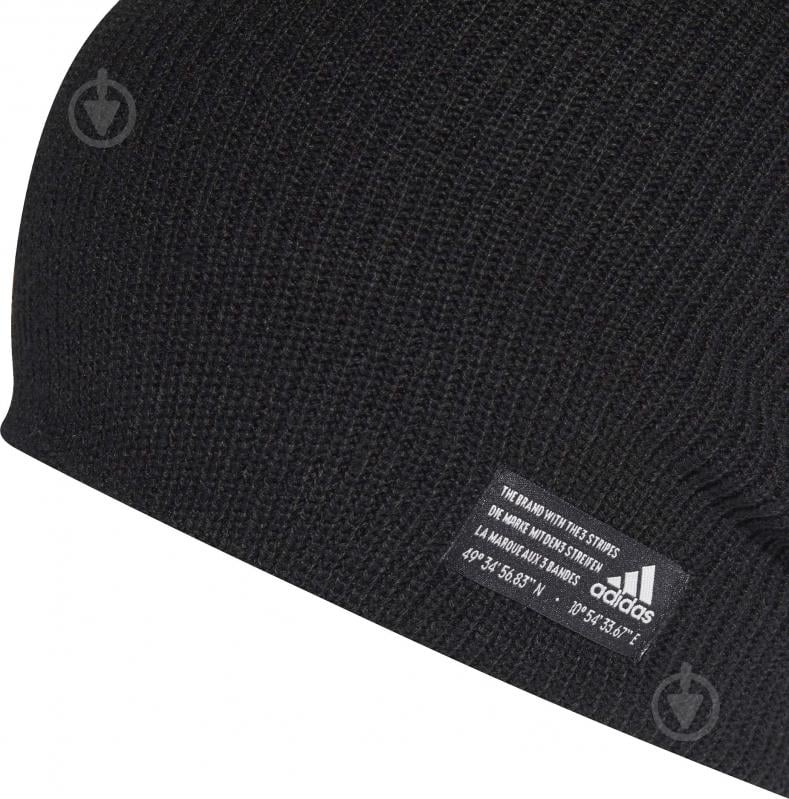 Шапка Adidas Perf Beanie GE0609 р.L чорний - фото 4