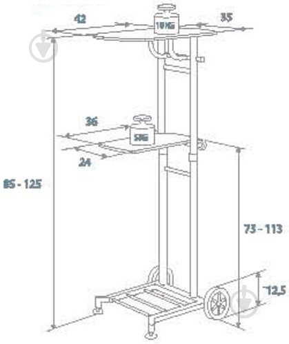 Столик проекционный Master ST004 2х3 - фото 2