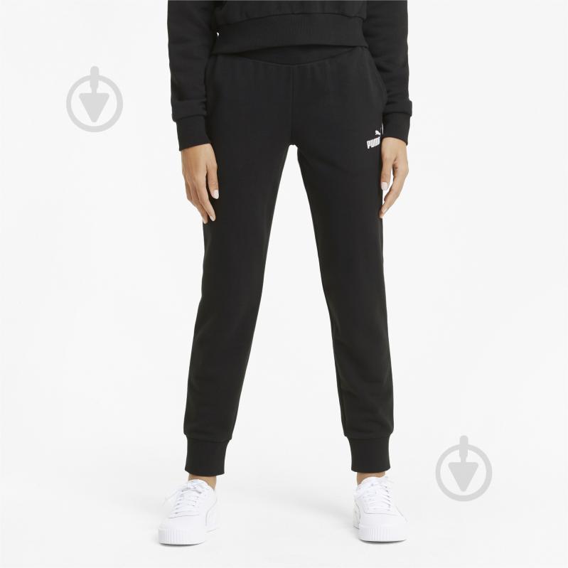 Брюки Puma ESS SWEATPANTS TR CL 58684201 р. S черный - фото 1 Брюки Puma ESS SWEATPANTS TR CL 58684201 р. S черный - фото 1
