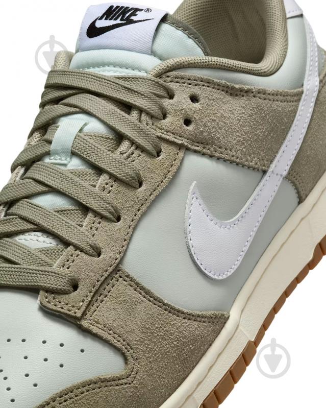 Кроссовки мужские демисезонные Nike Dunk Low Retro SE ESS+ IB6399-002 р.45,5 хаки - фото 7 Кроссовки мужские демисезонные Nike Dunk Low Retro SE ESS+ IB6399-002 р.45,5 хаки - фото 7