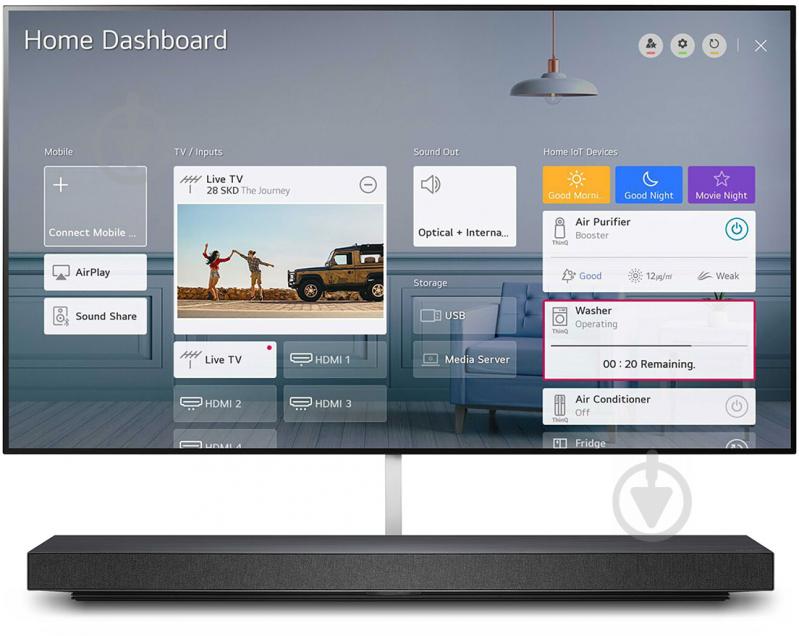 Телевізор LG OLED65WX9LA - фото 11