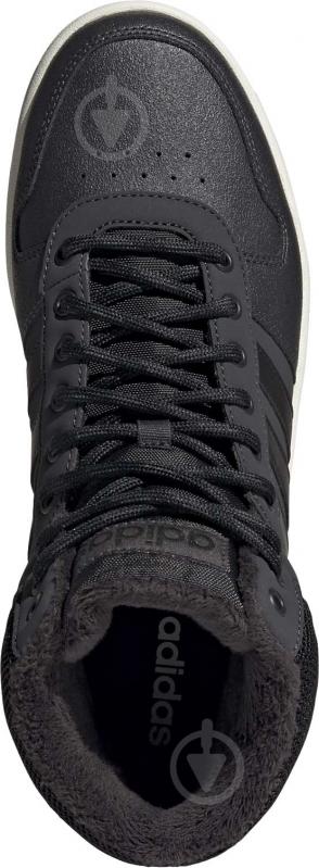 Кроссовки мужские зимние Adidas HOOPS 2.0 MID GZ7959 р.45 1/3 сине-черные - фото 7