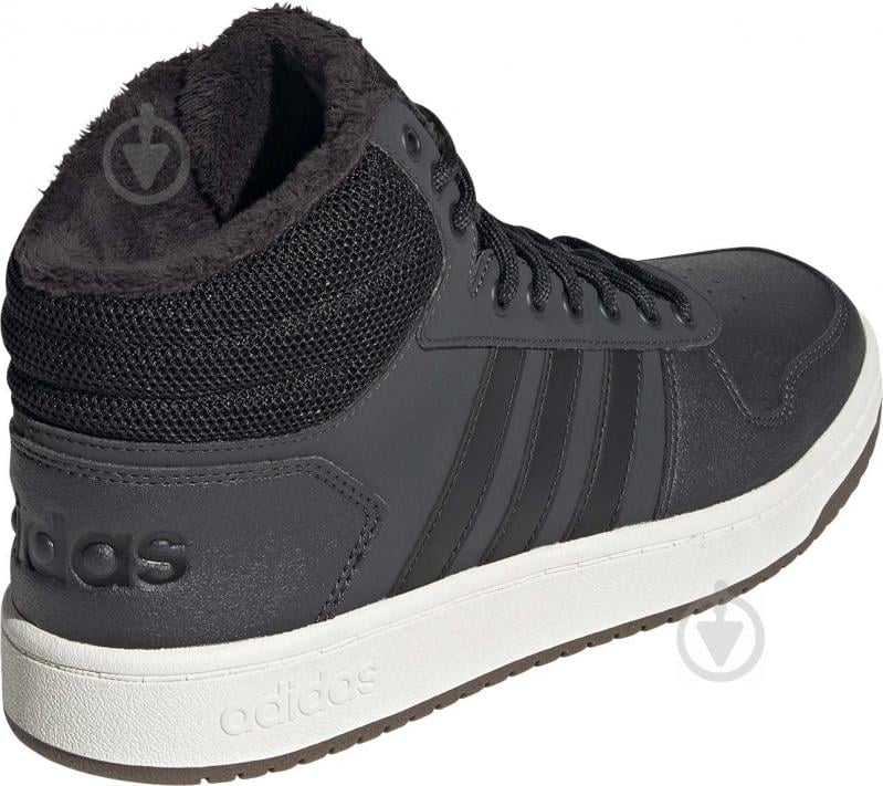 Кросівки чоловічі зимові Adidas HOOPS 2.0 MID GZ7959 р.45 1/3 синьо-чорні - фото 9