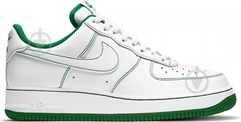 Кроссовки мужские демисезонные Nike AIR FORCE 1 CV1724-103 р.45 белые - фото 3