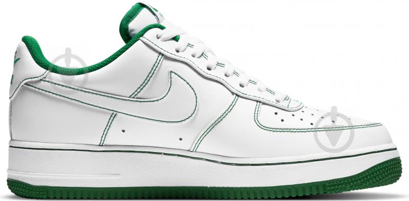 Кроссовки мужские демисезонные Nike AIR FORCE 1 CV1724-103 р.45 белые - фото 4