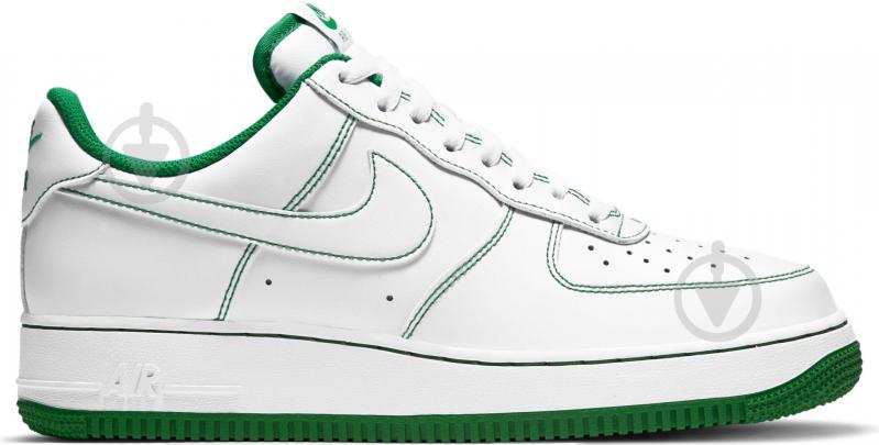 Кроссовки мужские демисезонные Nike AIR FORCE 1 CV1724-103 р.45,5 белые - фото 3