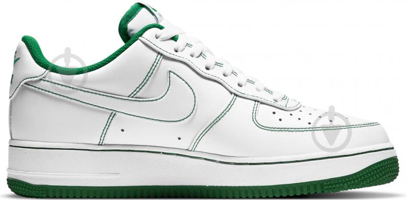 Кроссовки мужские демисезонные Nike AIR FORCE 1 CV1724-103 р.45,5 белые - фото 4