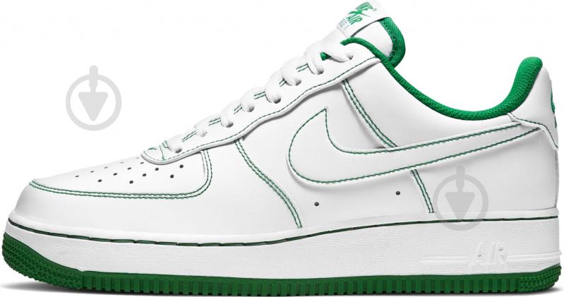 Кроссовки мужские демисезонные Nike AIR FORCE 1 CV1724-103 р.45,5 белые - фото 5