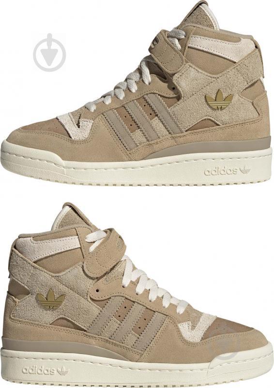 Кросівки жіночі зимові Adidas FORUM 84 HI W GZ8592 р.38 2/3 бежеві - фото 5