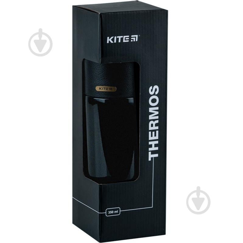 Термос KITE Pearl 350 мл черный K24-302-1 - фото 4