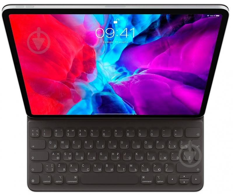 Чохол-клавіатура Apple Smart Keyboard Folio iPad Pro 12,9 (2020) black (MXNL2RS/A) - фото 1