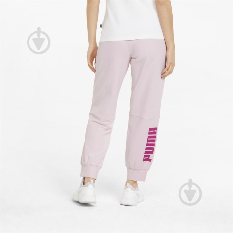 Штани Puma Power Colorblock Pants 84693216 р. 152 рожевий - фото 2