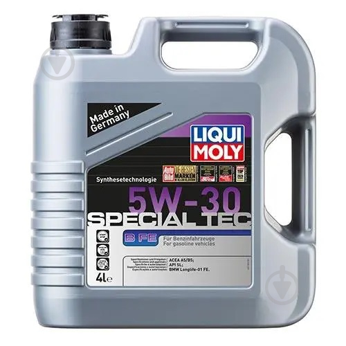 Моторне мастило Liqui Moly SPECIAL TEC B FE 21381 5W-30 4 л (21381) - фото 1