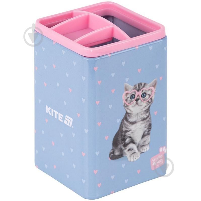 Подставка для канцелярии квадратная Studio Pets SP25-105 KITE - фото 1 Подставка для канцелярии квадратная Studio Pets SP25-105 KITE - фото 1