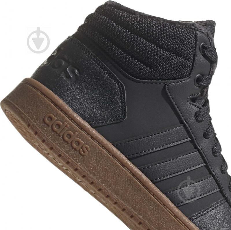 Кросівки жіночі зимові Adidas HOOPS 2.0 MID GZ8040 р.36 вугільні - фото 12