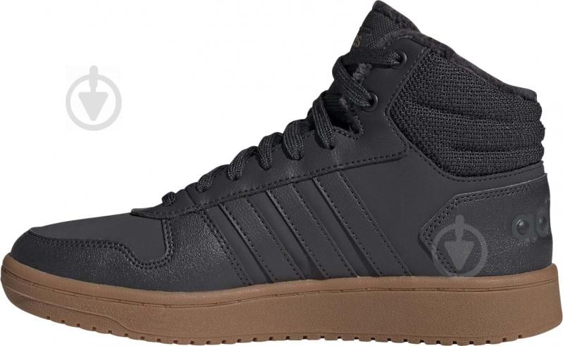 Кросівки жіночі зимові Adidas HOOPS 2.0 MID GZ8040 р.36 вугільні - фото 8