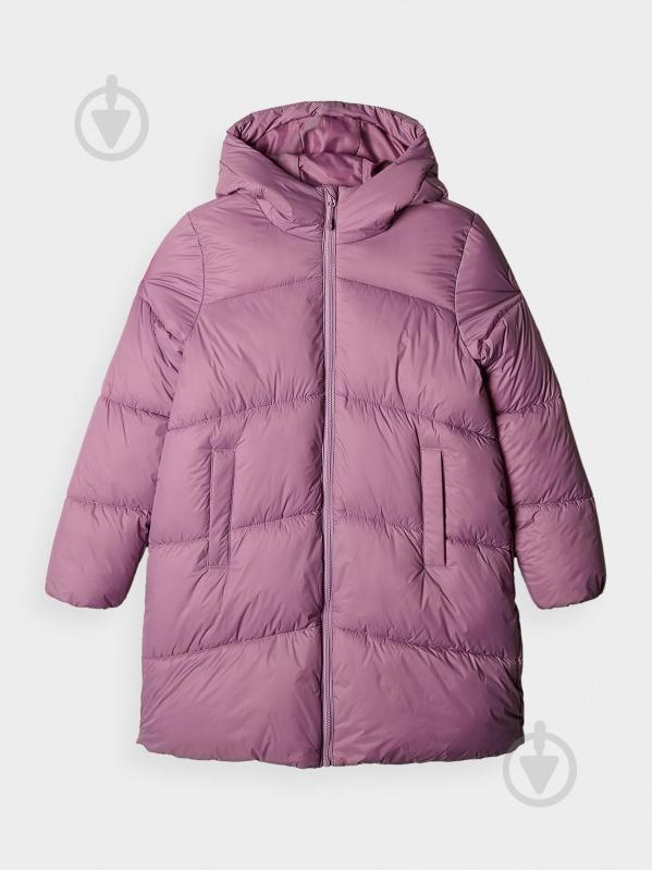 Пуховик 4F DOWN JACKET F455 4FJWAW24TDJAF455-54S р.140 розовый - фото 8