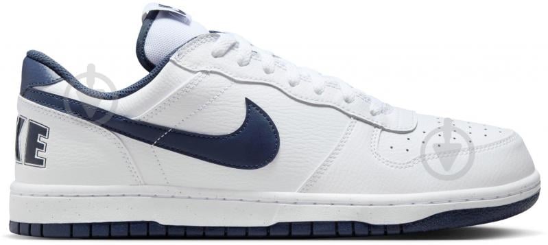 Кроссовки мужские демисезонные Nike BIG NIKE LOW 355152-140 р.40,5 белые - фото 1 Кроссовки мужские демисезонные Nike BIG NIKE LOW 355152-140 р.40,5 белые - фото 1