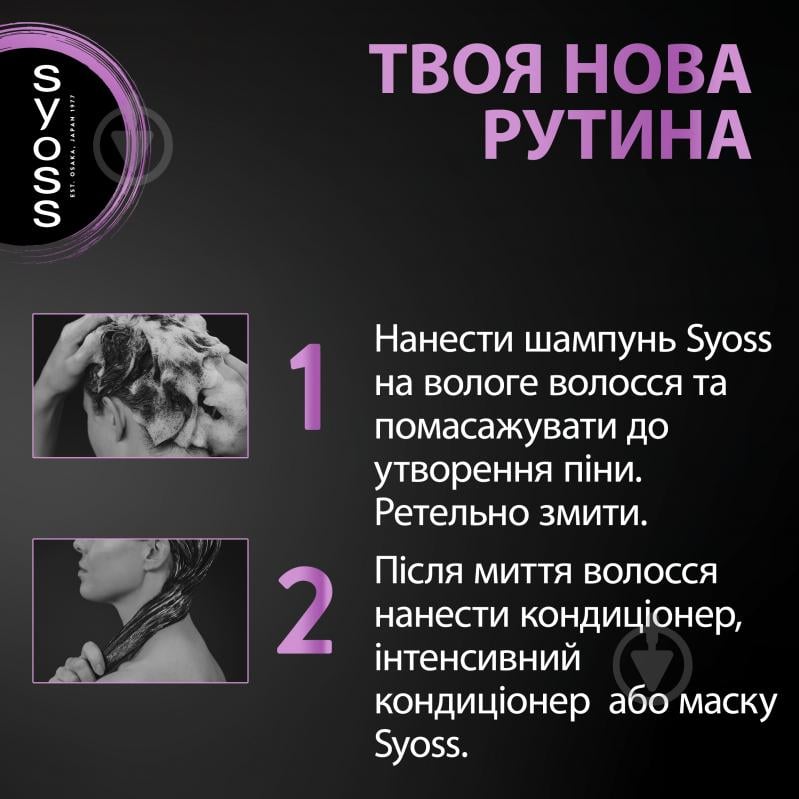 Шампунь SYOSS Full hair 5 440 мл - фото 6