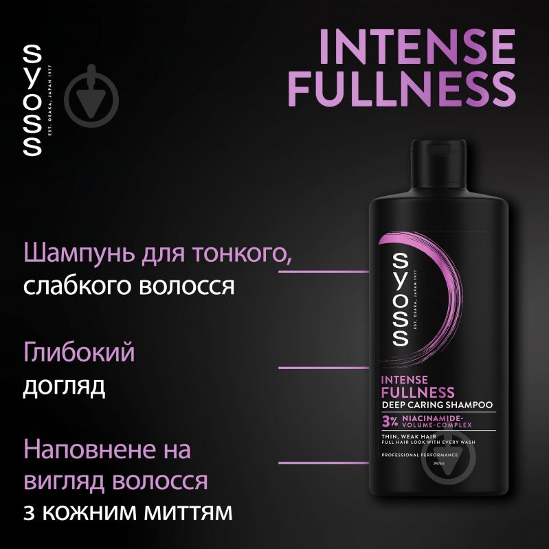 Шампунь SYOSS Full hair 5 440 мл - фото 3