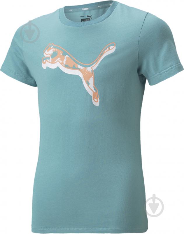 Футболка Puma Alpha Tee 84693761 блакитний - фото 1