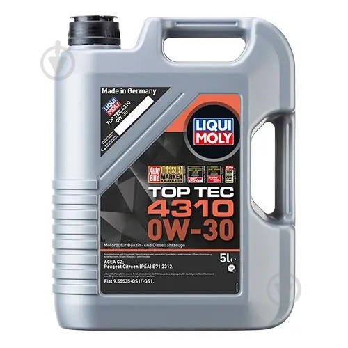 Моторне мастило Liqui Moly Top Tec 4310 0W-30 5 л (2362) - фото 1