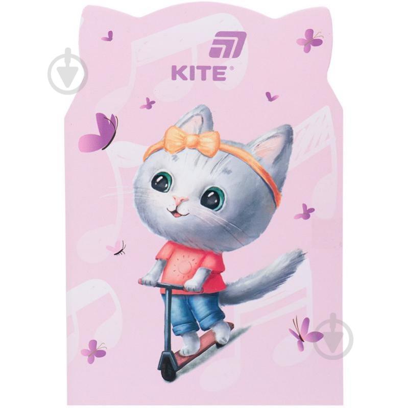 Блокнот KITE 48 арк. В6- Pink cat K25-461-2 - фото 1