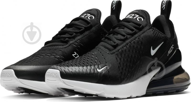 Кроссовки женские демисезонные Nike AIR Max 270 AH6789-001 р.40 черно-белые - фото 1