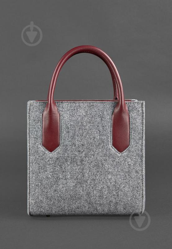 Сумка жіноча BlankNote Blackwood сірий BN-BAG-28-felt-vin - фото 3