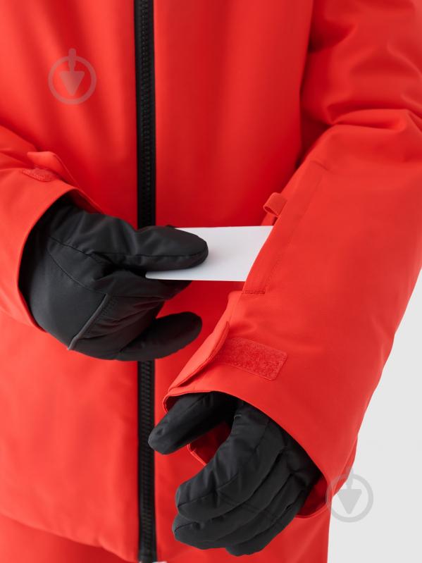 Куртка 4F TECHNICAL JACKET M532 4FJWAW24TTJAM532-62S р.140 красный - фото 4 Куртка 4F TECHNICAL JACKET M532 4FJWAW24TTJAM532-62S р.140 красный - фото 4
