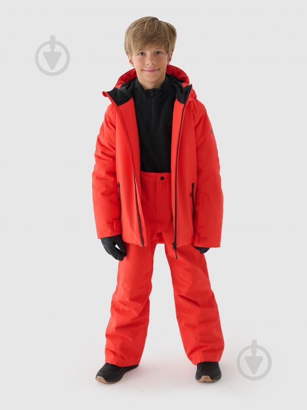 Куртка 4F TECHNICAL JACKET M532 4FJWAW24TTJAM532-62S р.140 красный - фото 9 Куртка 4F TECHNICAL JACKET M532 4FJWAW24TTJAM532-62S р.140 красный - фото 9