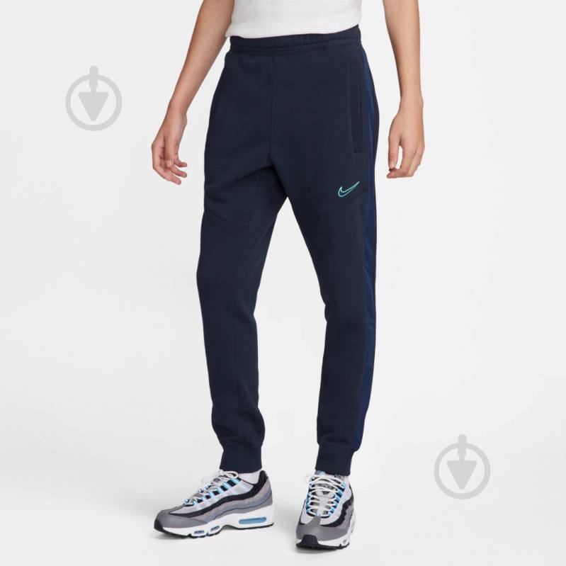 Брюки Nike M NSW SP FLC JOGGER BB FN0246-475 р. S серый - фото 1