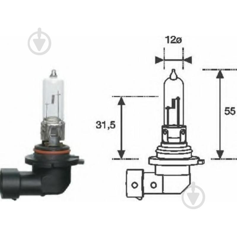 Автолампа галогенна MAGNETI MARELLI H7 55 Вт 1 шт.(002577200000) - фото 1