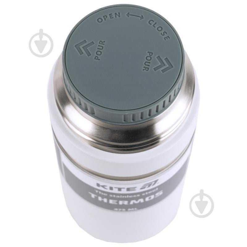 Термос KITE 473 мл белый K25-320-1 - фото 2 Термос KITE 473 мл белый K25-320-1 - фото 2